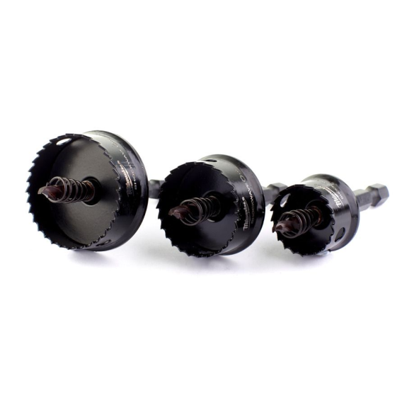 Coronas de impacto SHOCKWAVE - Shockwave Holesaw Set 22 / 29 / 35 mm-Leer más