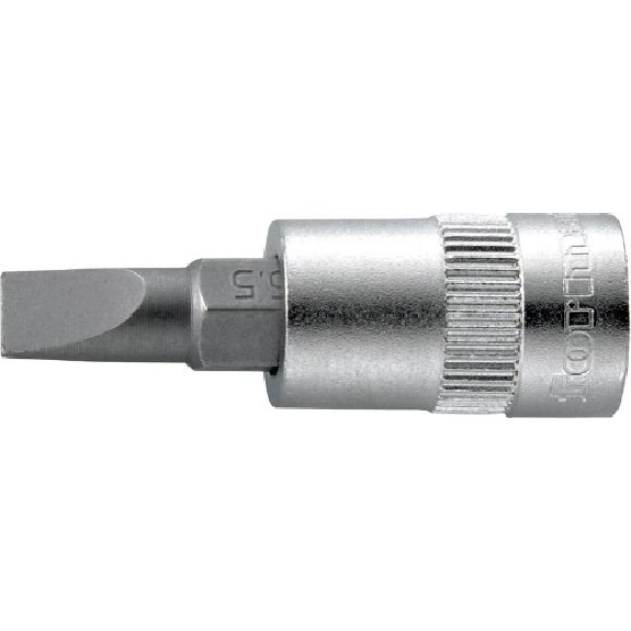 Embout de tournevis format 1/4" fente 0,8x4 mm-Lire la description