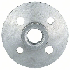 Rundmutter mit Flanschgewinde M 14, Durchmesser: 180/230 mm
