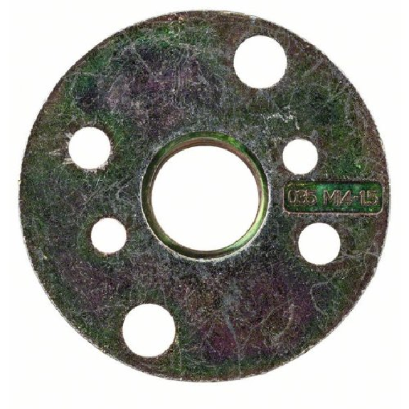 Rundmutter mit M 14 x 1,5 Feingewinde, Durchmesser: 115/125 mm-Beschreibung lesen