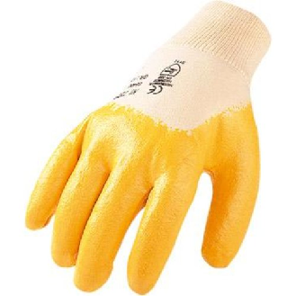 Handschuh, Nitril, Gr.10,gelb-Beschreibung lesen
