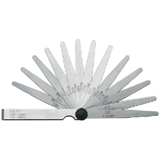 Präzisions Fühlerlehre 13 Blatt 0,05 - 1,0 mm-Beschreibung lesen