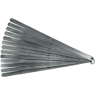 Kolbenspiellehre 13 Blatt. 0,05 - 1,00 mm-Beschreibung lesen