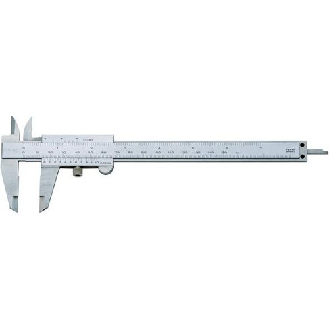 Präzisions-Taschenmessschieber Parallaxfrei 150mm Feststellschraube-Beschreibung lesen