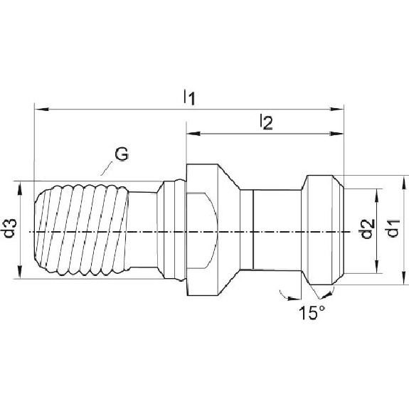 Anzugsbolzen DIN 69872 A SK50-M24 I.K-Beschreibung lesen