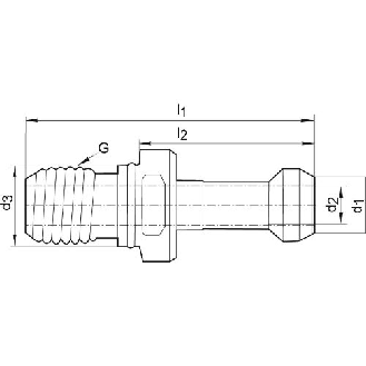 Anzugsbolzen JISB6339 BT40 45 Grad-Beschreibung lesen