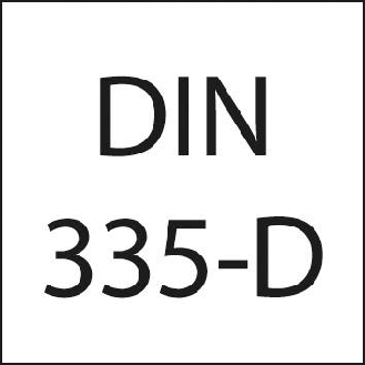 Kegelsenker DIN 335 D HSS 90 Grad 40,0mm MK TiN