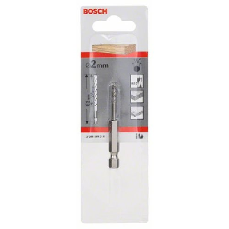 Holzspiralbohrer mit 1/4"-Sechskantschaft, 2 x 24 x 62 mm-Beschreibung lesen