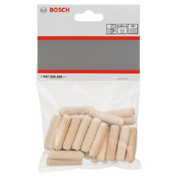 Holzdübel 10 mm, 40 mm, 30er-Pack-Beschreibung lesen