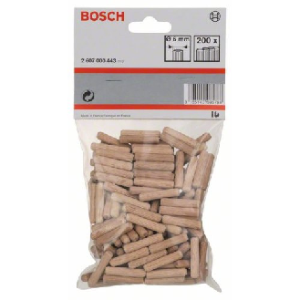Holzdübel 6 mm, 30 mm, 200er-Pack-Beschreibung lesen