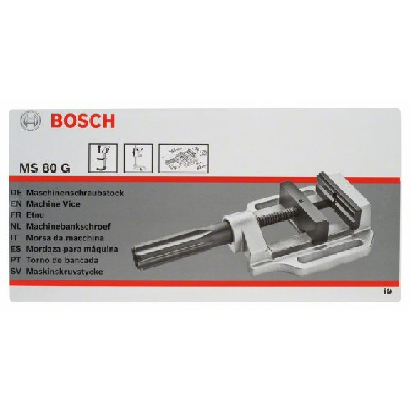 Maschinenschraubstock MS 80 G, 100 mm, 80 mm, 80 mm-Beschreibung lesen