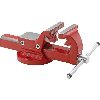 Parallelschraubstock 140mm mit Rohrspannbacken