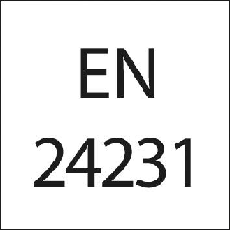 Schneideisen EN 24231 HSS G1/2"-Beschreibung lesen