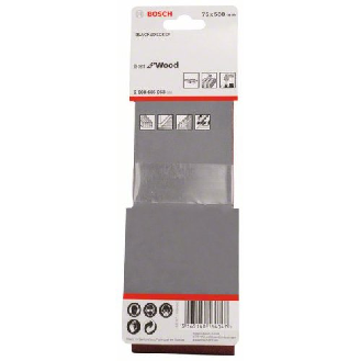 Schleifband-Set X440, Best for Wood and Paint, 3-teilig, 75 x 508 mm, 60, 80,100-Beschreibung lesen