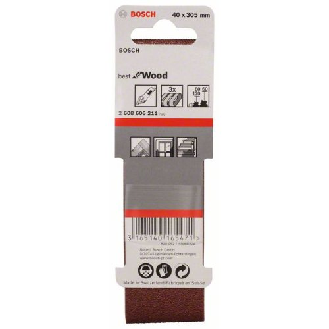 Schleifband-Set X440, Best for Wood and Paint, 3-teilig, 40 x 305 mm, 60, 80,120-Beschreibung lesen