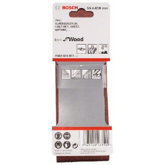 Schleifband-Set X440, Best for Wood and Paint, 3-teilig, 65 x 410 mm, 60, 80,100-Beschreibung lesen