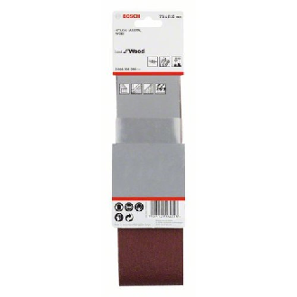 Schleifband-Set X440, Best for Wood and Paint, 3-teilig, 75 x 610 mm, 60, 80,100-Beschreibung lesen