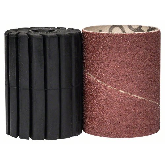 Aufnahmeschaft und Schleifhülsen Set, 60 mm, 80, für PRR 250 ES-Beschreibung lesen