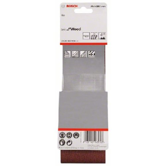Schleifband-Set X440, Best for Wood and Paint, 3-teilig, 75 x 480 mm, 60, 80,100-Beschreibung lesen