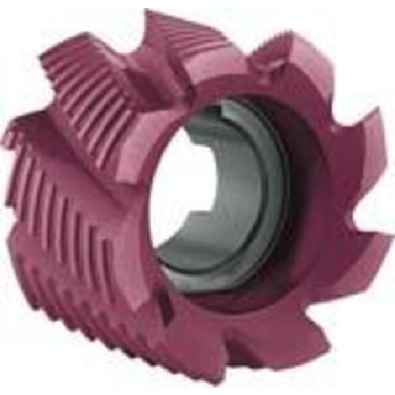 Fresa a rulli DIN 1880 HSSCo8 100x50 NR TiAlN-Leggi tutto