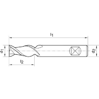 Schaftfräser WN VHM K 4,0mm HB Z 2 W-Beschreibung lesen