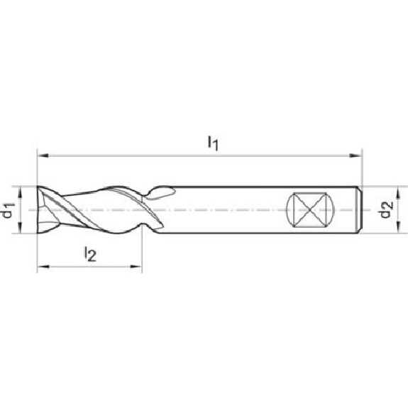 Schaftfräser WN VHM K 3,0mm HB Z 2 W Schaftfräser WN VHM K 3,0mm HB Z 2 W-Beschreibung lesen