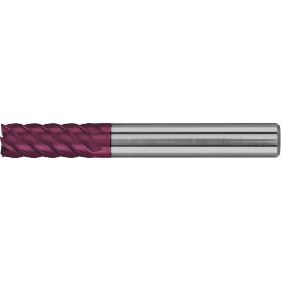 Fraise polyvalente Format DIN 6527 L carbure monobloc TiALN 12,0mm HA Z 6-8 H-Leggi tutto