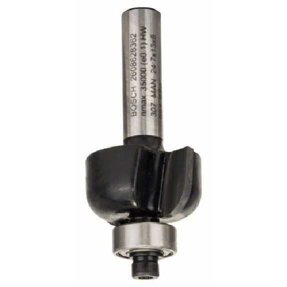 Hohlkehlfräser, 8 mm, R1 6 mm, D 12 mm, L 9,2 mm, G 40 mm-Leggi tutto