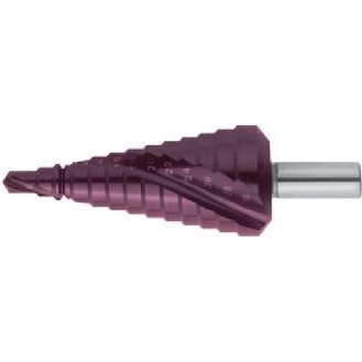 Universal-Stufenbohrer HSS spiralgenutet TiALN 4 -12,00mm-Beschreibung lesen
