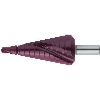 Universal-Stufenbohrer HSS spiralgenutet TiALN 4 -12,00mm