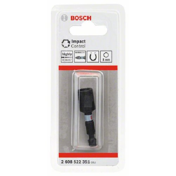 Steckschlüssel Impact Control, 1-teilig, 8 mm, 1/4" Steckschlüssel Impact Control, 1-teilig, 8 mm, 1/4"-Beschreibung lesen