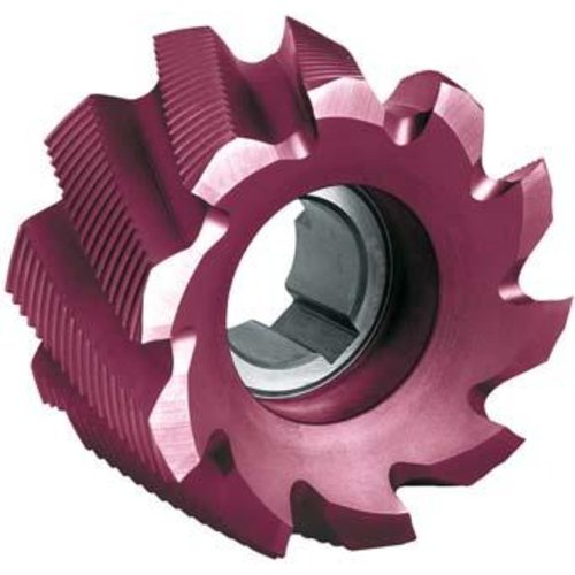 Fresa a rulli DIN 1880 HSSCo8 80x45 HR TiAlN-Leggi tutto