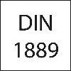 Radiusfräser DIN 1889  L N HSSCo8 4,00mm TiAlN