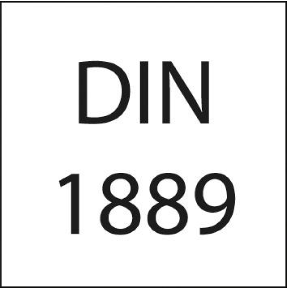 Radiusfräser DIN 1889  L N HSSCo8 4,00mm TiAlN-Beschreibung lesen