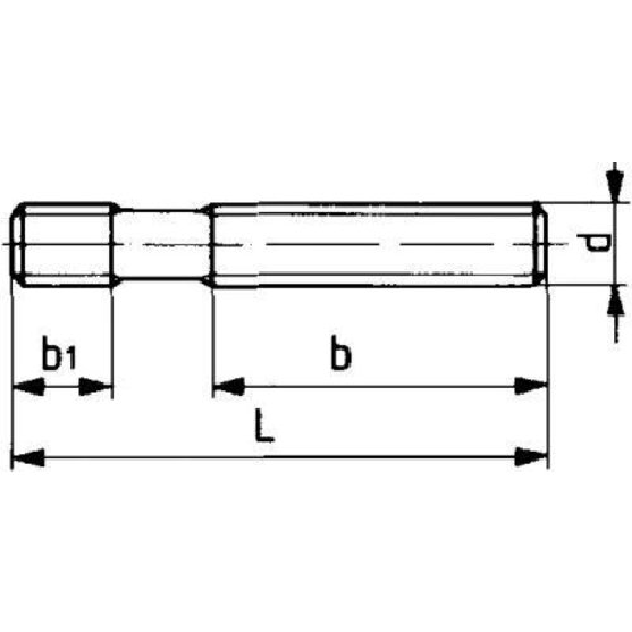 Stiftschraube DIN 6379 M8 x40 mm Stiftschraube DIN 6379 M8 x40 mm-Beschreibung lesen