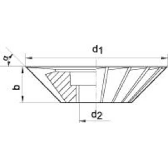 Winkelfräser DIN 842 A HSS 60 Grad 50x16mm Winkelfräser DIN 842 A HSS 60 Grad 50x16mm-Beschreibung lesen