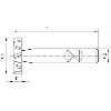Schlitzfräser DIN 850 D K HSSCo513,5x3,0mm Schlitzfräser DIN 850 D K HSSCo513,5x3,0mm