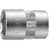 Steckschlüssel-Einsatz 1/4" 8 mm 6kant