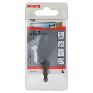 Kegelsenker, 6,3, M 3, 31 mm, 1/4"-Beschreibung lesen