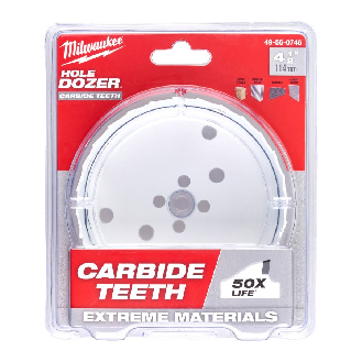 Coronas Hole Dozer con pastillas de TCT - TCT Hole Dozer Holesaw 114 mm - 1 pc-Leer más