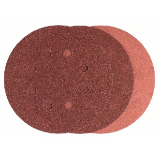 Schleifblatt-Set für Exzenterschleifer, 25-teilig, 8 Löcher, 125 mm, 80 - 240-Beschreibung lesen