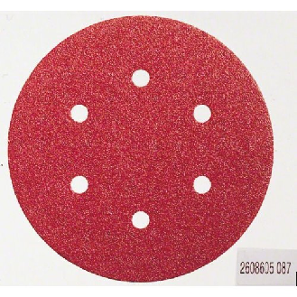 Schleifblatt C430, 150 mm, 240, 6 Löcher, Klett, 5er-Pack-Beschreibung lesen