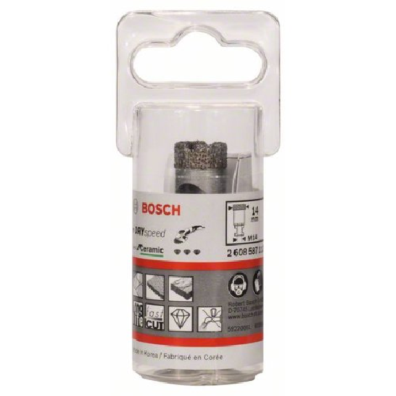 Diamanttrockenbohrer Dry Speed Best for Ceramic, 14 x 30 mm-Beschreibung lesen