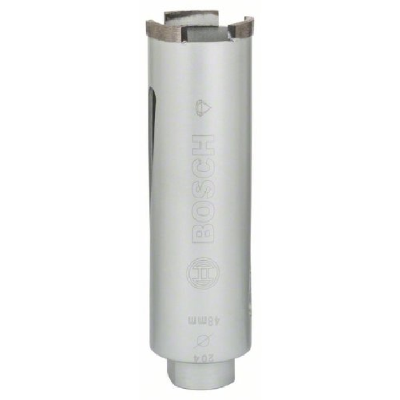 Diamanttrockenbohrkrone G 1/2", Standard for Universal, 48 mm, 150 mm, 3, 7 mm Diamanttrockenbohrkrone G 1/2", Standard for Universal, 48 mm, 150 mm, 3, 7 mm-Beschreibung lesen