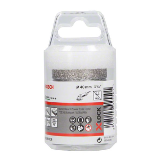 X-LOCK Diamanttrockenbohrer Best for Ceramic Dry Speed 40 x 35 40 x 35 mm-Beschreibung lesen