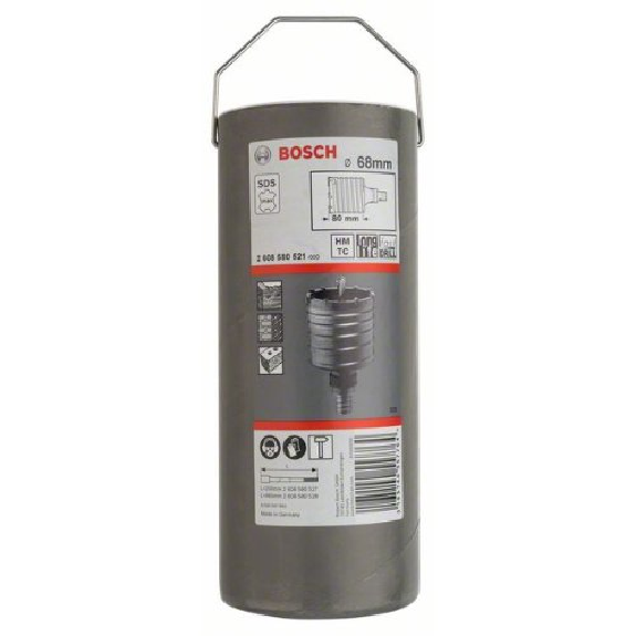Hohlbohrkrone SDS-max-9, 68 x 80 x 108 mm Hohlbohrkrone SDS-max-9, 68 x 80 x 108 mm-Beschreibung lesen