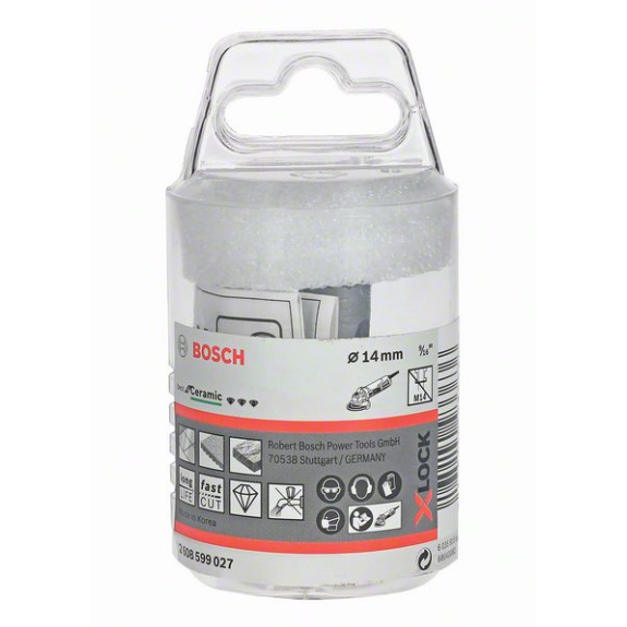 X-LOCK Diamanttrockenbohrer Best for Ceramic Dry Speed 14 x 30 14 x 30 mm-Beschreibung lesen