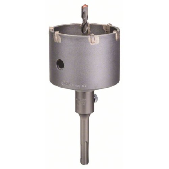 Hohlbohrkronen-Set, 3-teilig, SDS-plus, 82 x 54 mm Hohlbohrkronen-Set, 3-teilig, SDS-plus, 82 x 54 mm-Beschreibung lesen