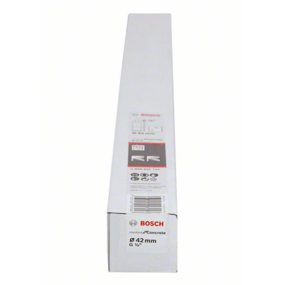 Diamantbohrkrone Standard for Concrete 1 1/4" UNC, 42 mm, 400 mm, 4, 10 mm-Beschreibung lesen