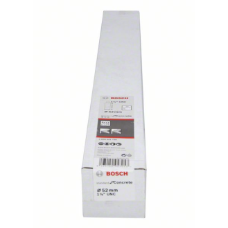 Diamantbohrkrone Standard for Concrete 1 1/4" UNC, 52 mm, 450 mm, 5, 10 mm-Beschreibung lesen